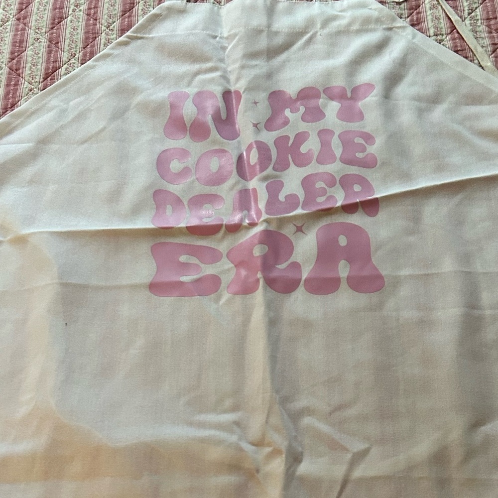 White Apron - in my cookie dealer Era- if your a parent you can relate to this!